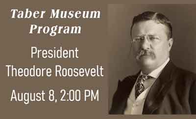 Teddy Roosevelt appears