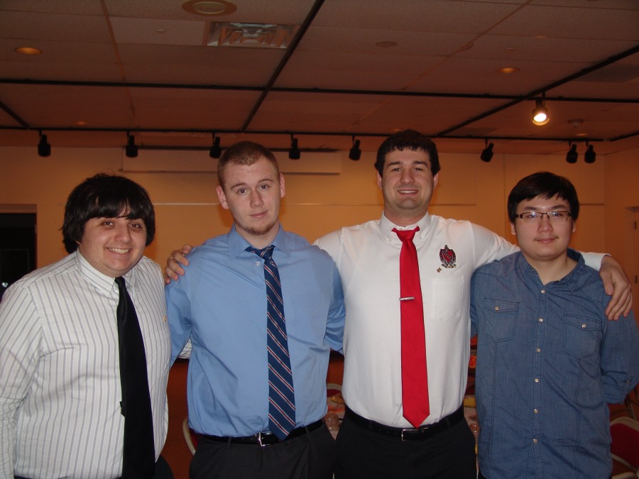 Members of Tau Kappa Epsilon fraternity of Lycoming College