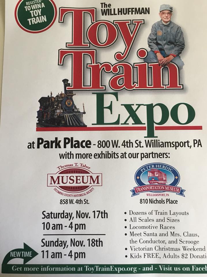The 24th annual Toy Train Expo. 