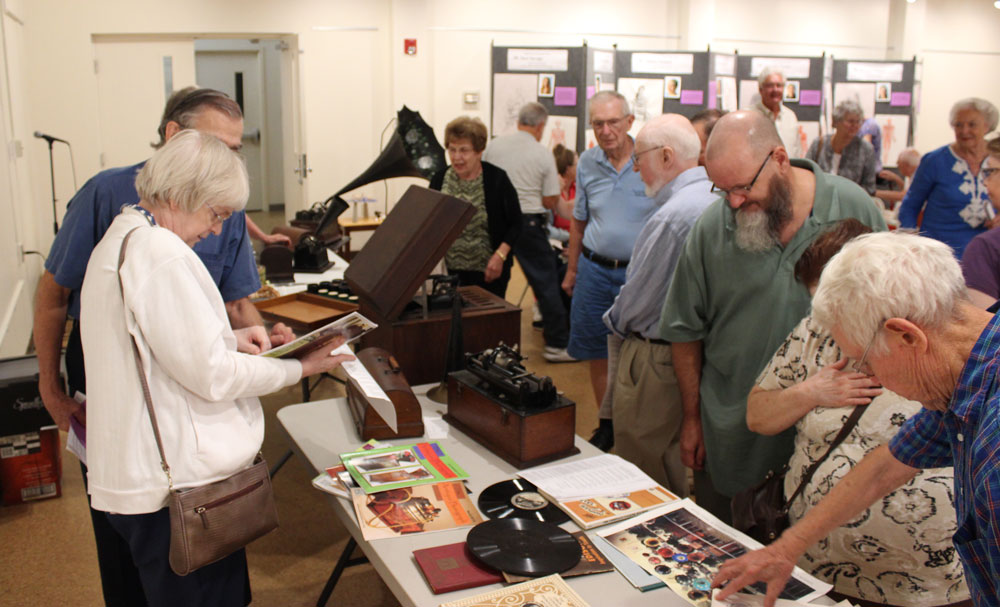 Edison Phonographs and Recordings Displayed and Played at Taber Museum Event