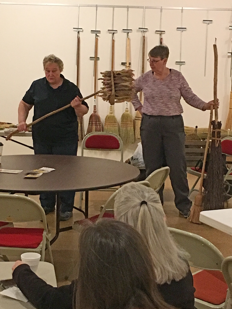 Deb Lutz and Barbara Barrett