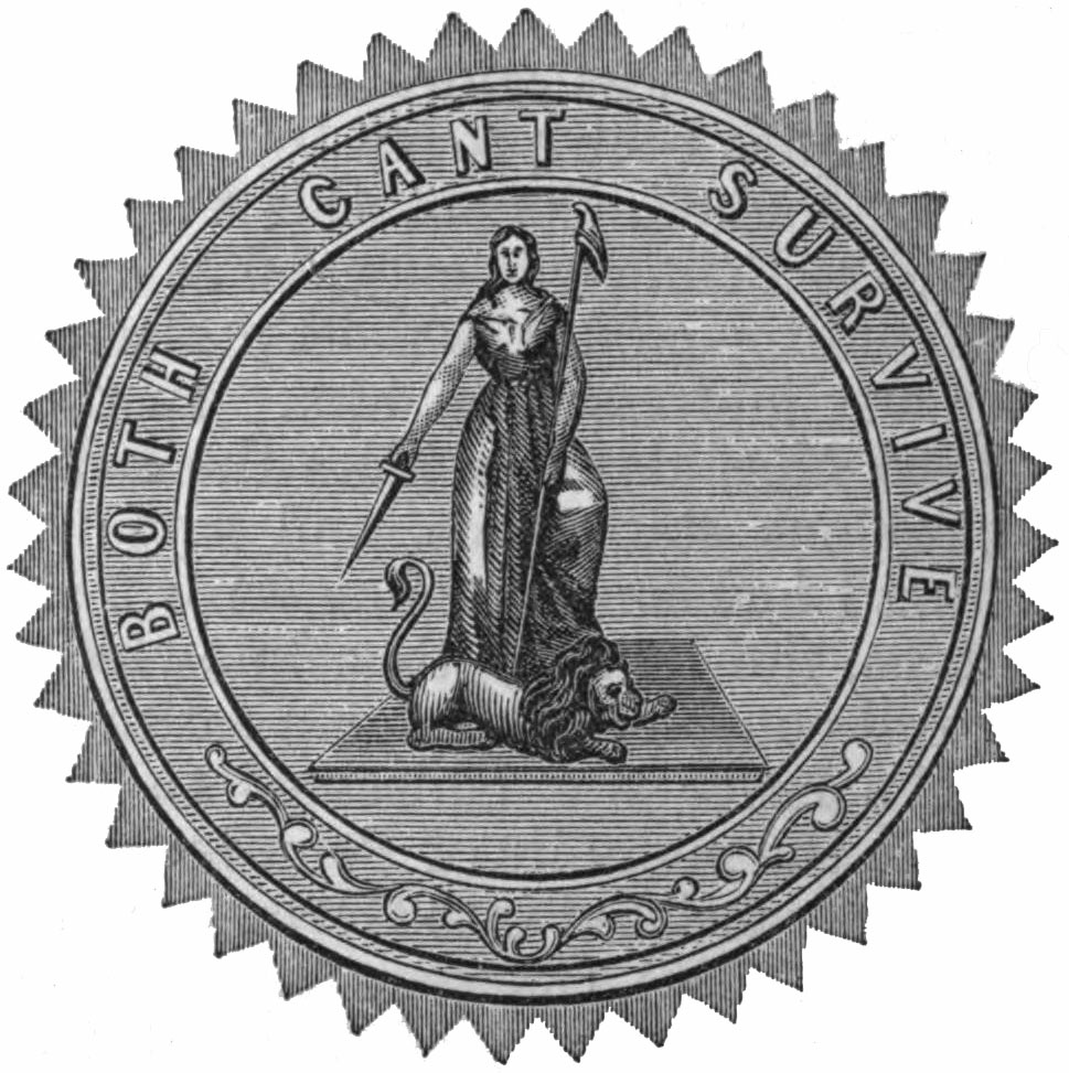 reverse side of the Great Seal of the Commonwealth of Pennsylvania